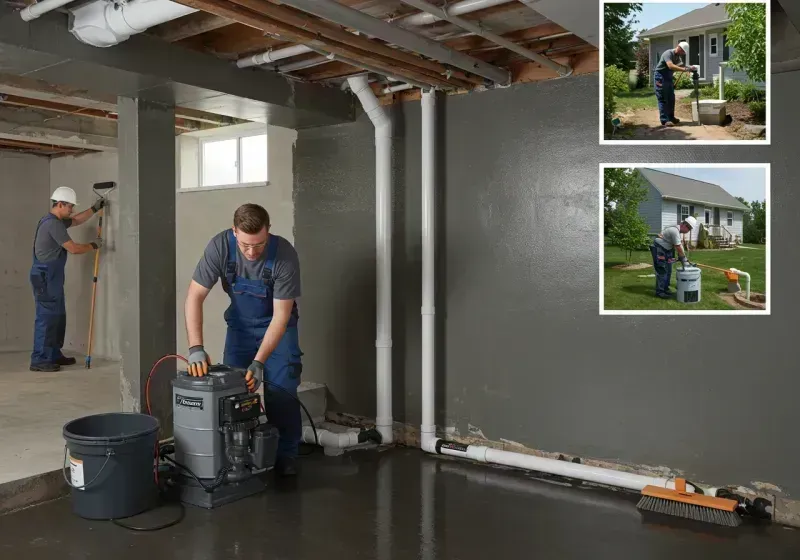 Basement Waterproofing and Flood Prevention process in Sunnyside, WA